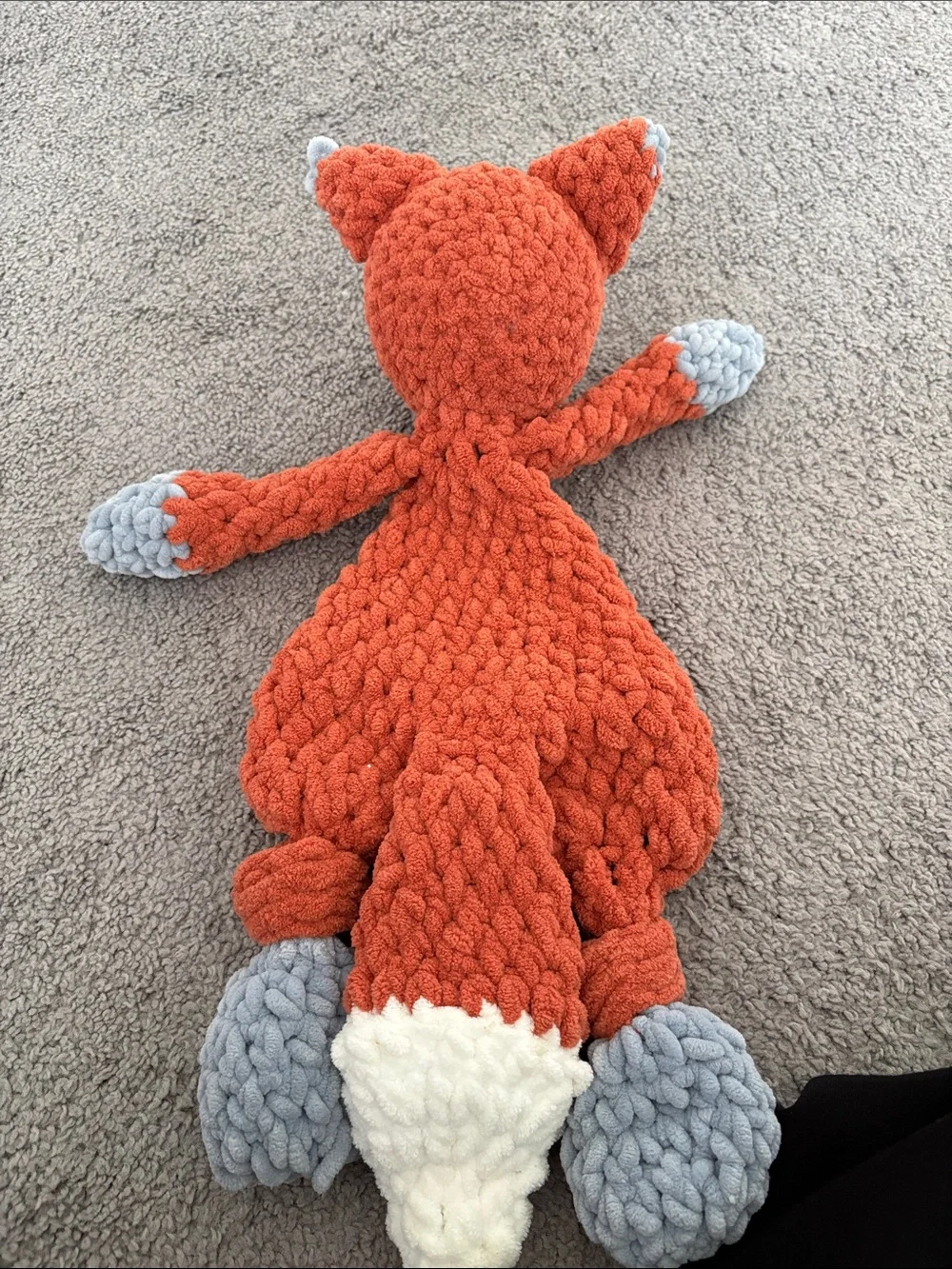 Crochet Fox Lovey: Soft Woodland Snuggler
